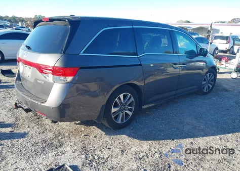 2016 Honda Odyssey Touring/Touring Elite из США, поврежденный, VIN 5FNRL5H98GB070310